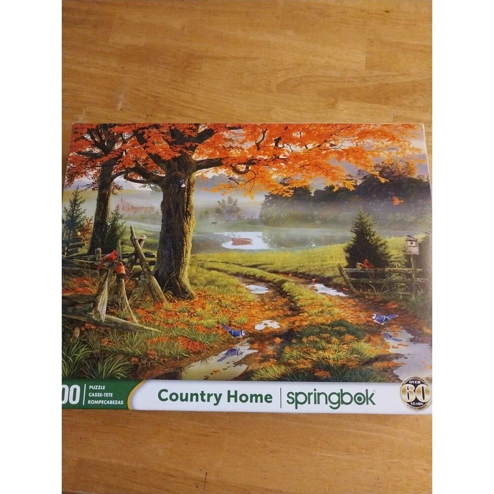Country Home 1000 Piece Jigsaw Puzzle Springbok